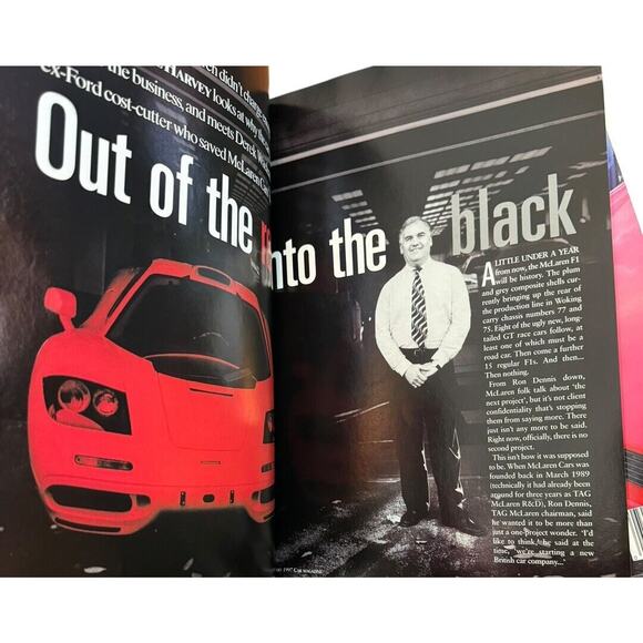 Car Magazines (4 Issues) London VTG 1997 January February May June GT3 McLaren - Picture 6 of 9